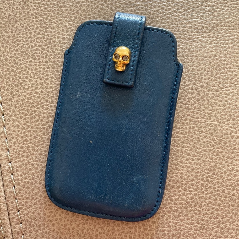 Alexander MCQueen cellphone case or Card holder